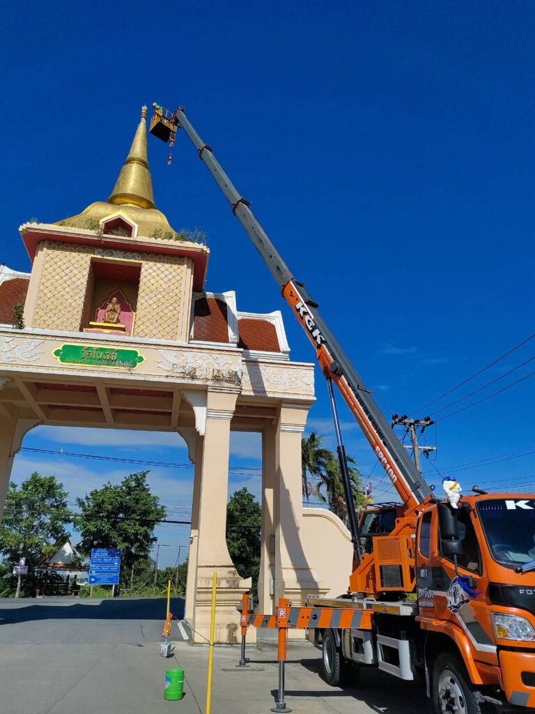เช่ารถเครนติดกระเช้า