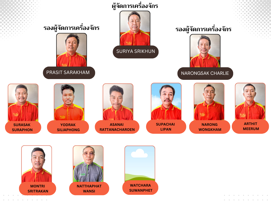 แผนผังองค์กรบริษัท